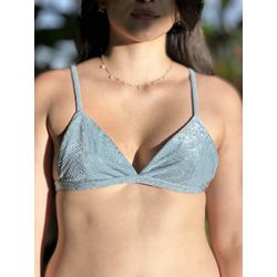 Top Fixo Cinza Texturizado - Ácquana