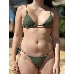Conjunto Elos Verde Oliva Texturizado - Ácquana