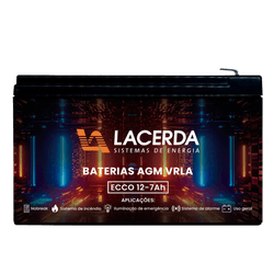 BATERIA 12V 7AH NOBREAK LACERDA - 10335 - Acretec Distribuidora 