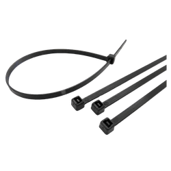 CINTA PLASTICA ABRACADEIRA 200X3,6X1 17MM PRETO C ... - Acretec Distribuidora 