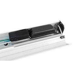 CJ PORTOES E PORTAS TORE CAX VIDRO 2F 6MTS 220V PR... - Acretec Distribuidora 