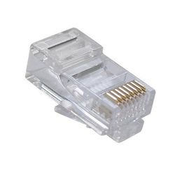CONECTOR MACHO RJ45 CAT6 PRO - CONDUTTI PCT 100 UN... - Acretec Distribuidora 
