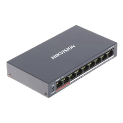 SWITCH 8 PORTAS POE 10 100 DS-3E0109P E M HIKVISIO... - Acretec Distribuidora 