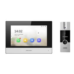 KIT VIDEO PORTEIRO HIBRIDO - EXTERNO ANALOGICO 4 F... - Acretec Distribuidora 