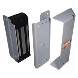 FECHADURA ELETROIMA P600 12V BRANCA COM SENSOR PPA... - Acretec Distribuidora 