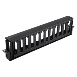 GUIA DE CABO 1U HD GERENCIAVEL 100 MM GMDS - 10434 - Acretec Distribuidora 