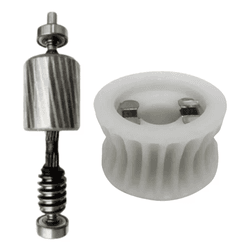 INDUZIDO 1/2 DZ RIO 20MM REDUÇÃO 1:23 COM ROLAMENT... - Acretec Distribuidora 