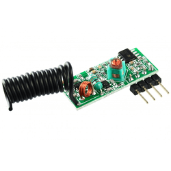 MODULO RECEPTOR 433MHZ 1 CONECTOR COM ANTENA - 101... - Acretec Distribuidora 