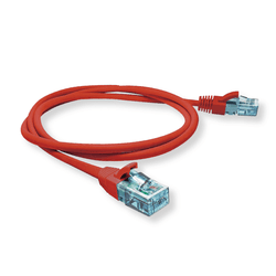 PATCH CORD CAT6 2,5M VERMELHO BLUECOM - 01350 - Acretec Distribuidora 
