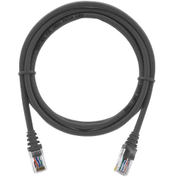 CABO PATCH CORD CINZA 1M DLUX - 10465 - Acretec Distribuidora 