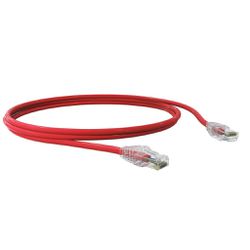 PATCH CORD SOHO PLUS CAT6 1,5MT VERMELHO - 10493 - Acretec Distribuidora 