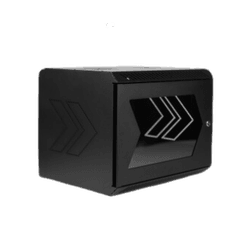 RACK HORIZONTAL 7U PRETO COM VISOR PPA - 10396 - Acretec Distribuidora 