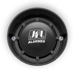 SIRENE PIEZO SIR 115 PRETA JFL - 00916 - Acretec Distribuidora 