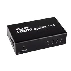 SPLITTER DIVISOR HDMI 1X4 SWTEC - 00923 - Acretec Distribuidora 