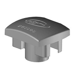 TAMPA MANCAL NYLON TRILHO U BASCULANTE - 01390 - Acretec Distribuidora 
