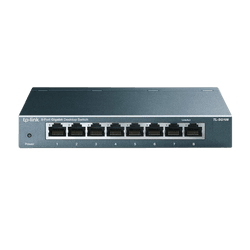 SWITCH 08 PORTAS 10 100 1000 TP LINK - 10201 - Acretec Distribuidora 