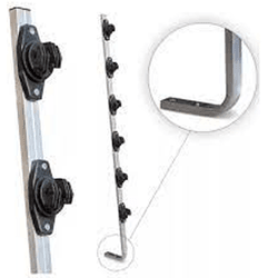 TUBO DE 1M COM 6 ISOLADORES W 23X12 CONFISEG - 012... - Acretec Distribuidora 