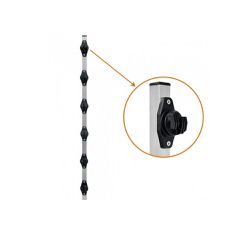 TUBO DE 1,10M COM 6 ISOLADORES W 28X28 CONFISEG - ... - Acretec Distribuidora 