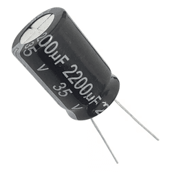 CAPACITOR ELETROLITICO PARA FONTE 2200 35V - 00189 - Acretec Distribuidora 
