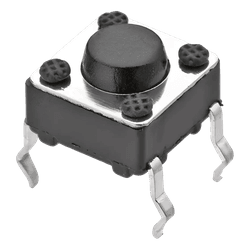 CHAVE TACTIL A06 6X6X4 3 4T PPA - 00229 - Acretec Distribuidora 