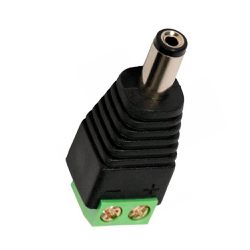 CONECTOR P4 MACHO COM BORNE FC - 00337 - Acretec Distribuidora 