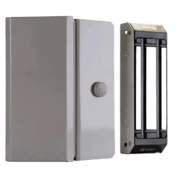 FECHADURA MAGNETICA M150 ECO CINZA IPEC - 00579 - Acretec Distribuidora 