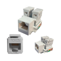 JACK RJ45 CAT5 FEMEA - 00709 - Acretec Distribuidora 