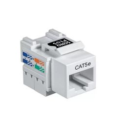 JACK RJ45 CAT5E SOHOPLUS BRANCO - 00710 - Acretec Distribuidora 