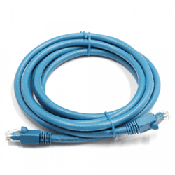 PATCH CORD CAT6 2,5M AZUL MAXI TELECOM - 00777 - Acretec Distribuidora 