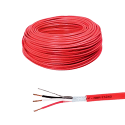 CABO ALARME DE INCENDIO 3 VIAS 3X1,50MM VERMELHO -... - Acretec Distribuidora 
