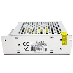 FONTE CHAVEADA 12V 10A COLMEIA - FASGOLD - 10986 - Acretec Distribuidora 