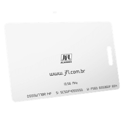 CARTÃO DE PROXIMIDADE RFID 13,56MHZ JFL - 10489 - Acretec Distribuidora 