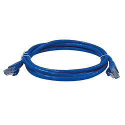 PATCH CORD CAT6 0,5M AZUL - CONDUTTI - 11286 - Acretec Distribuidora 