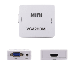 CONVERSOR VGA PARA HDMI SWTEC - 00389 - Acretec Distribuidora 