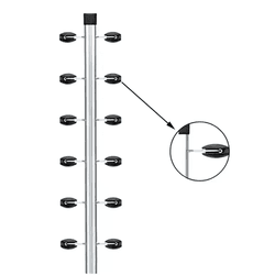 TUBO 23X23 1MT CANTO - 10620 - Acretec Distribuidora 
