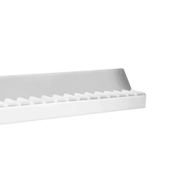 CREMALHEIRA EXTENSÃO P S RAC 505MM BRANCA - 11394 - Acretec Distribuidora 