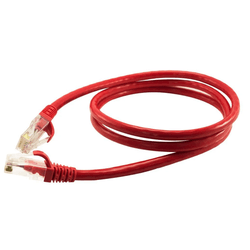 PATCH CORD CAT6 2,5M VERMELHO - CONDUTTI - 10984 - Acretec Distribuidora 