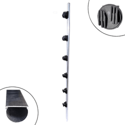 TUBO DE 1M COM 6 ISOLADORES W 23X23 CONFISEG - 107... - Acretec Distribuidora 