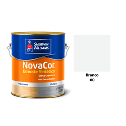 ESMALTE NOVACOR ACETINADO BRANCO 3,6L - Acroncolor