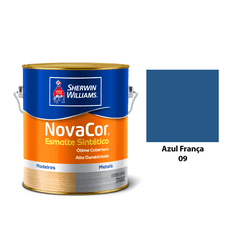 ESMALTE NOVACOR BRILHANTE AZUL FRANCA 3,6L - Acroncolor
