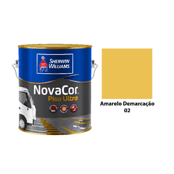NOVACOR PISO ULTRA AMARELO DEMARCAÇÃO 3,6L - Acroncolor