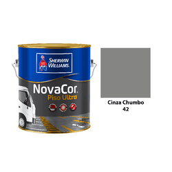 NOVACOR PISO ULTRA CINZA CHUMBO 3,6L - Acroncolor