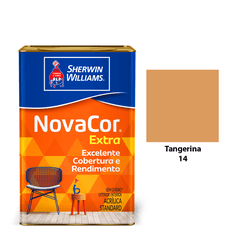 NOVACOR ACR EXTRA FOSCO TANGERINA 18L - Acroncolor