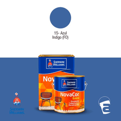 NOVACOR ACR EXTRA FOSCO AZUL INDIGO 18L - Acroncolor