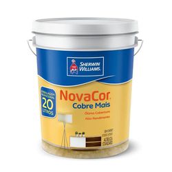 NOVACOR FOSCO COBRE MAIS BRANCO 20LT BALDE - Acroncolor
