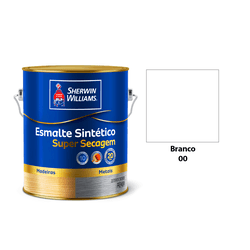 ESMALTE SUPER SECAGEM BRILHANTE BRANCO 3,6L - Acroncolor