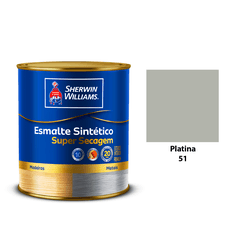 ESMALTE SUPER SECAGEM BRILHANTE PLATINA 900ML - Acroncolor