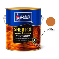 VERNIZ SHERTOL BRILHANTE CANELA 3,6L SW - Acroncolor