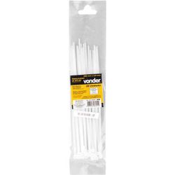VONDER ABRAÇADEIRA NYLON 200X3,6 BRANCA 20PÇS - Acroncolor