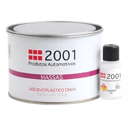 ADESIVO 2001 PLASTICO CINZA 500G - Acroncolor